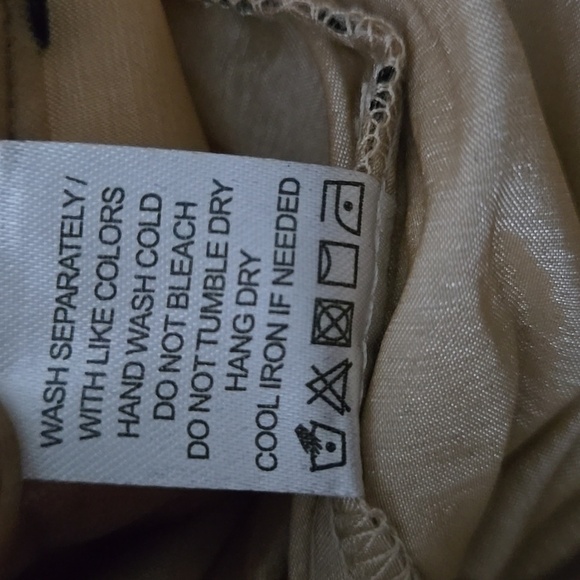 MAJORELLE Tan And Black Polka Dots Ruched Bodycon Mini Off The Shoulder Dress S - Picture 10 of 10